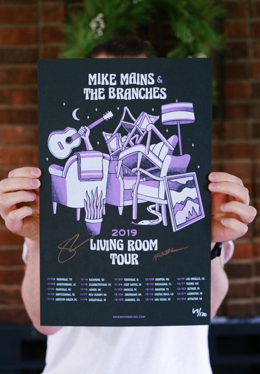 Autographed 2019 Living Room Tour Poster