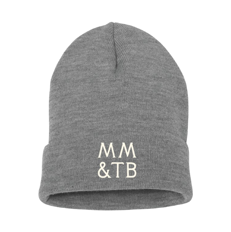 MM&TB Logo Winter Knit Beanie
